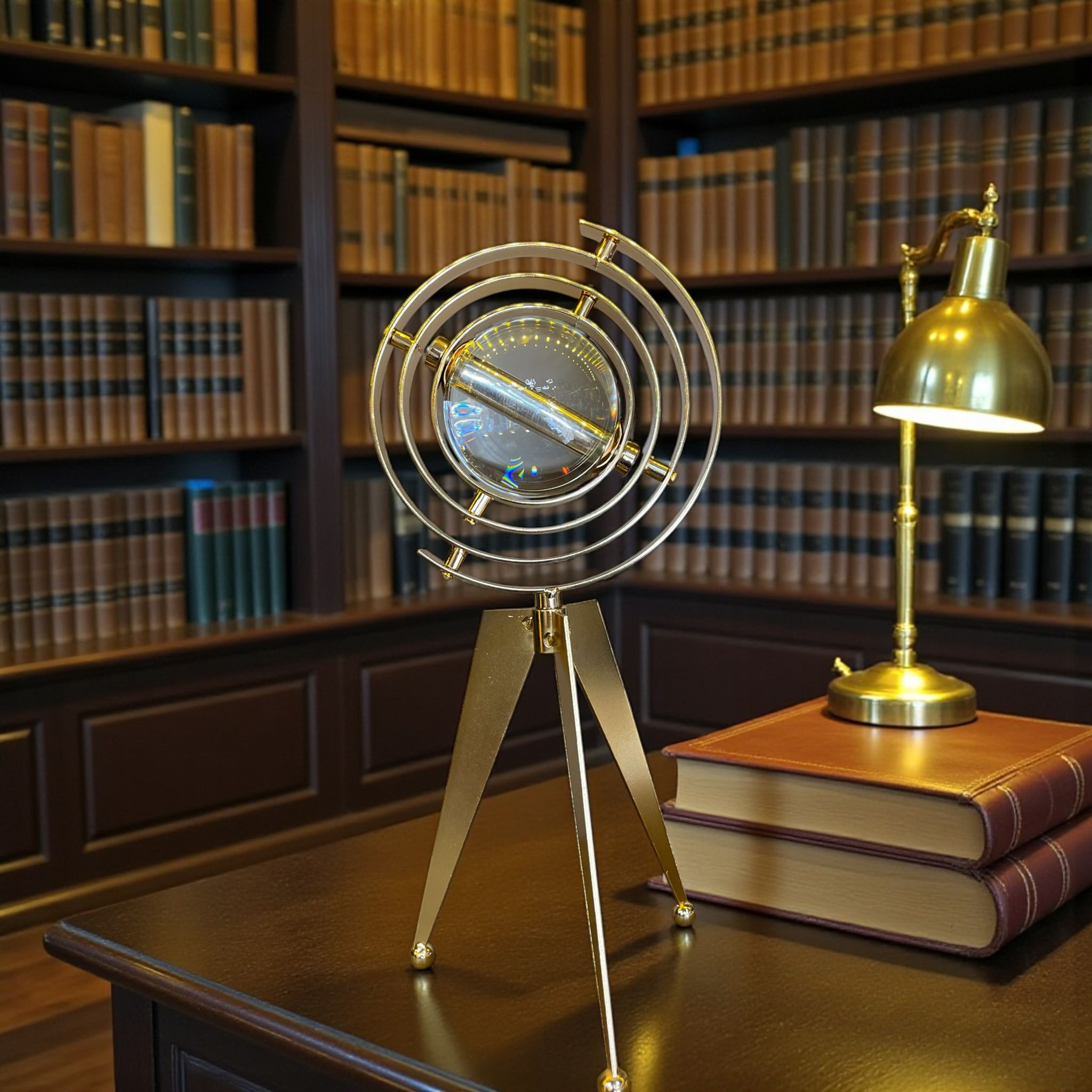 Vintage Armillary Küre – Çalışma Odası ve Kütüphane Dekoru& Sleep Nova