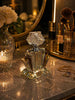 Golden Crystal Royale Parfüm Şişesi – Lüks Dekoratif Makyaj Masası Aksesuarı& Sleep Nova