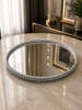 Platinum Mirror Gümüş Aynalı Dekoratif Tepsi Modern Salon Konsol Sehpa Dekoru& Sleep Nova