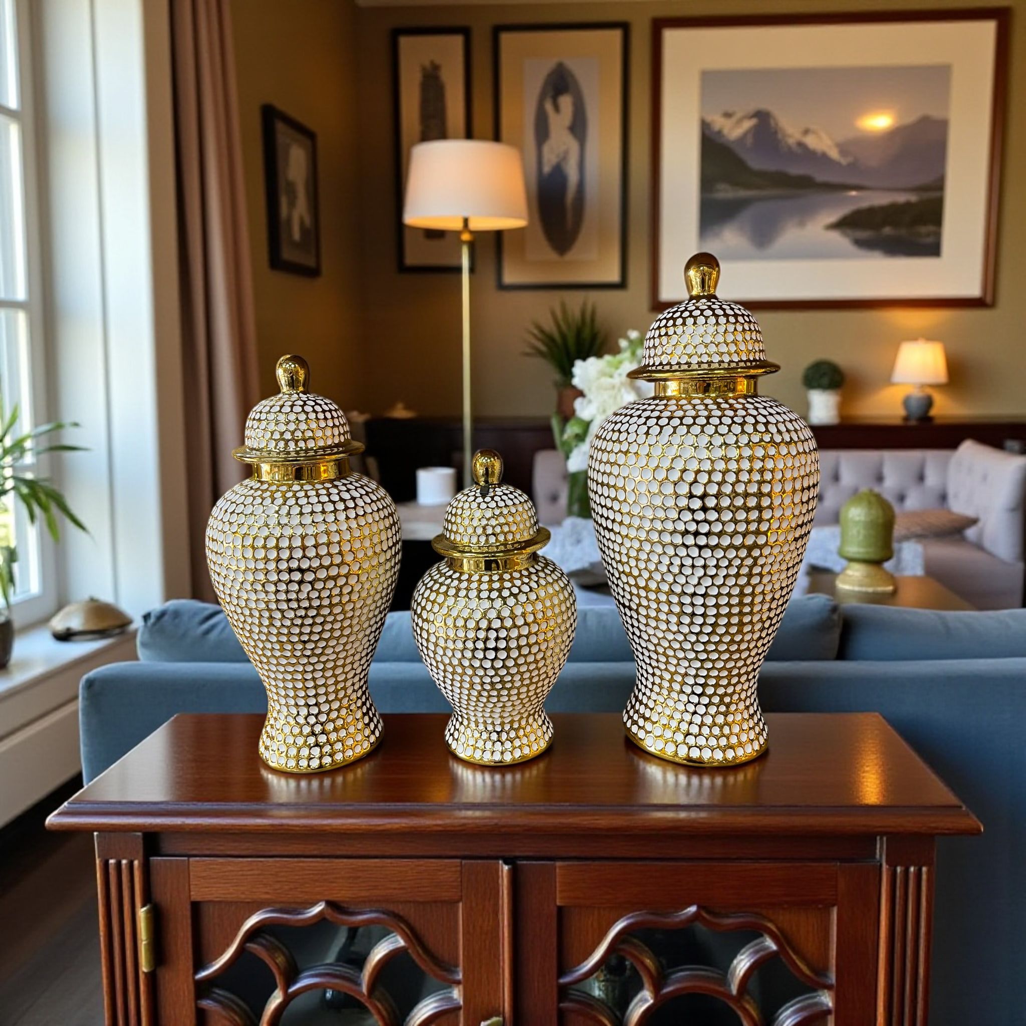 Pearl Majesty Gold Dekoratif Küp Seti& Sleep Nova