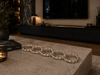 Silver Metal Zincir Halka Dekoratif Obje – Gümüş Modern Ofis & Salon Aksesuarı& Sleep Nova