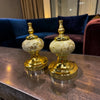Royal Gold Vintage Dekoratif Obje Seti – Klasik Şık Masa Aksesuarı (İkili)& Sleep Nova