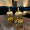 Royal Gold Vintage Dekoratif Obje Seti – Klasik Şık Masa Aksesuarı (İkili)& Sleep Nova