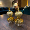 Royal Gold Vintage Dekoratif Obje Seti – Klasik Şık Masa Aksesuarı (İkili)& Sleep Nova