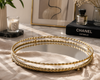Golden Aura Aynalı Dekoratif Tepsi& Sleep Nova