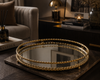 Golden Aura Aynalı Dekoratif Tepsi& Sleep Nova