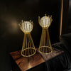 Golden Orb Dekoratif Obje Seti – Cam Küre Detaylı Modern Lüks Salon Aksesuarı (İkili)& Sleep Nova