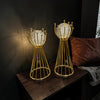 Golden Orb Dekoratif Obje Seti – Cam Küre Detaylı Modern Lüks Salon Aksesuarı (İkili)& Sleep Nova