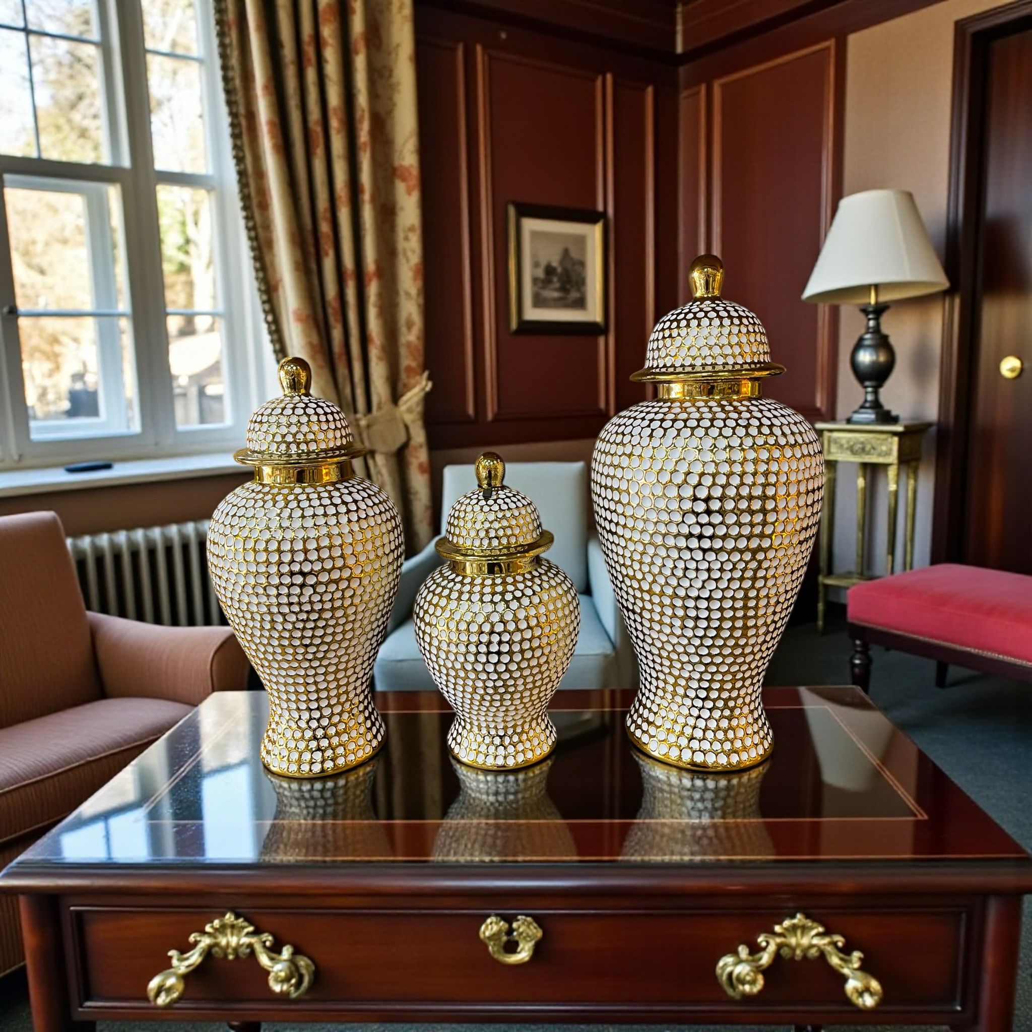 Pearl Majesty Gold Dekoratif Küp Seti& Sleep Nova