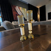 Premium Gold & Mermer Şamdan İkili Set& Sleep Nova
