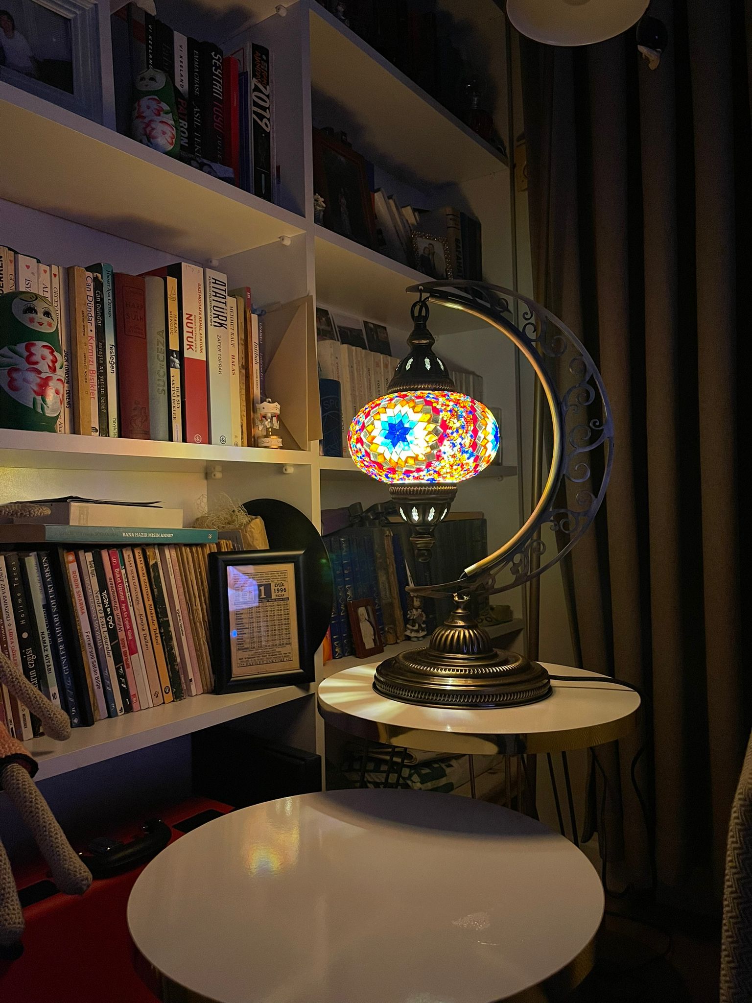 Dekoratif Mozaik Ay Lambası& Sleep Nova