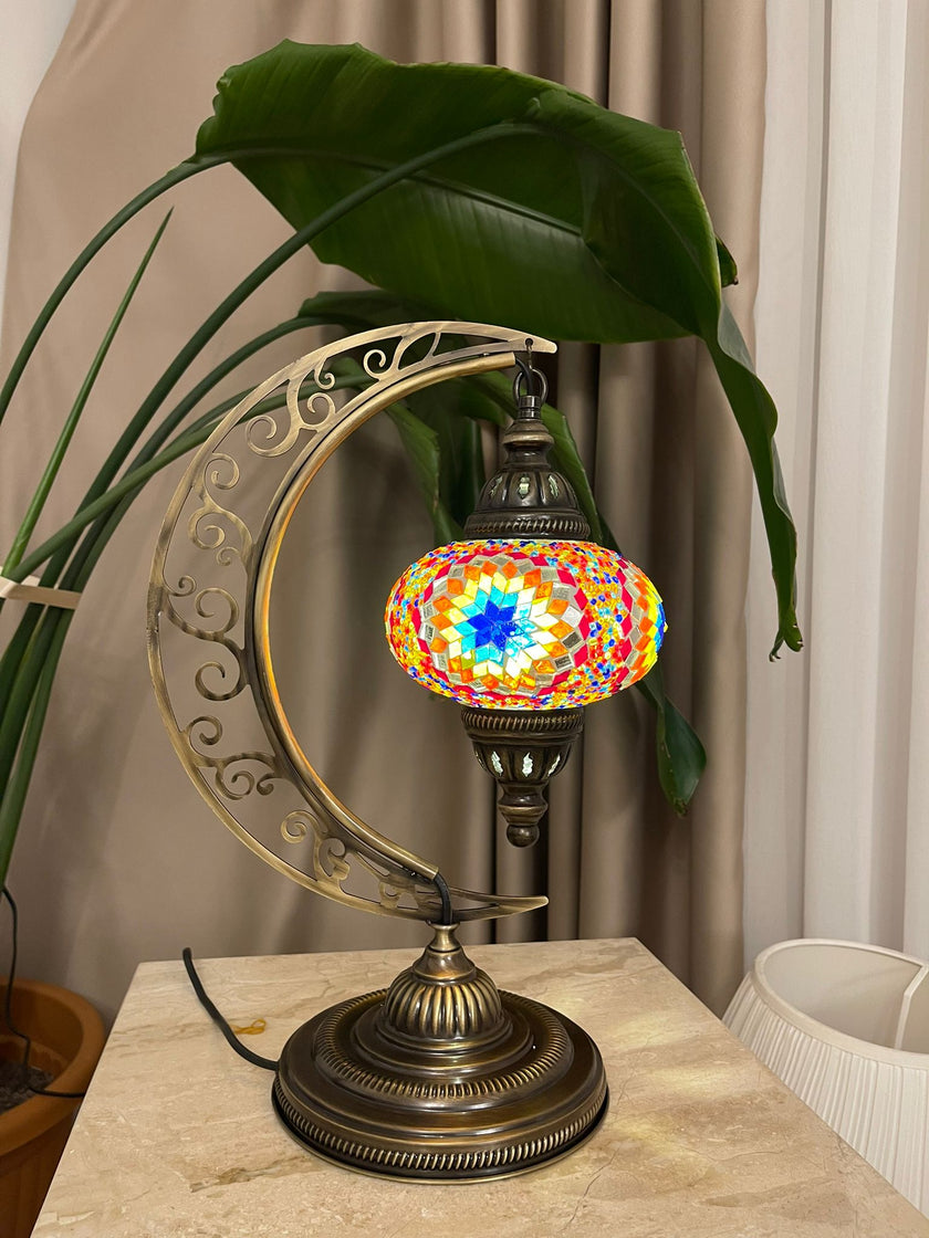 Dekoratif Mozaik Ay Lambası& Sleep Nova